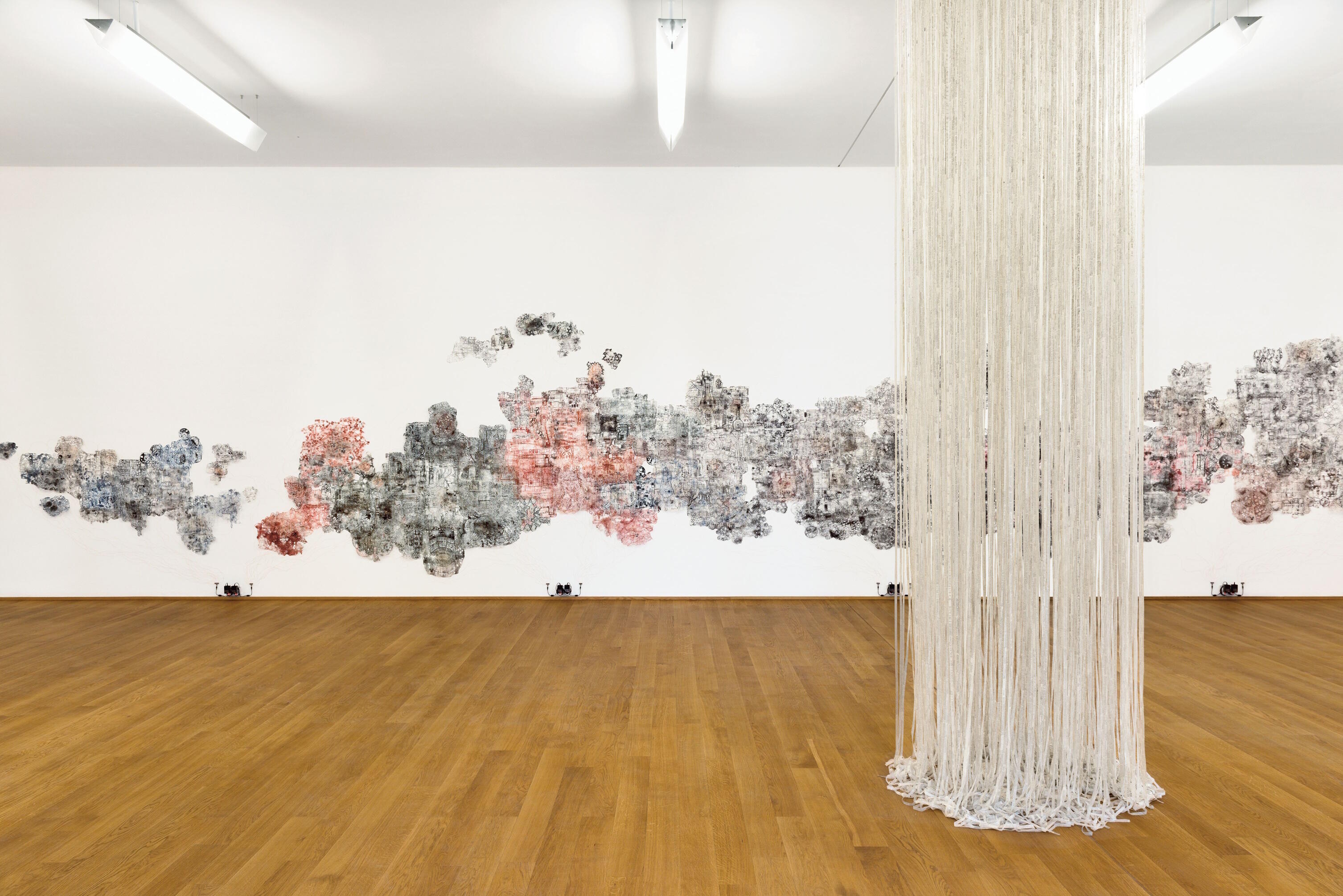 Jenny Michel, Soft Ruins, Ausstellung,Kunstausstellung, Bergisch Gladbach, Villa Zanders, Fallen gardens